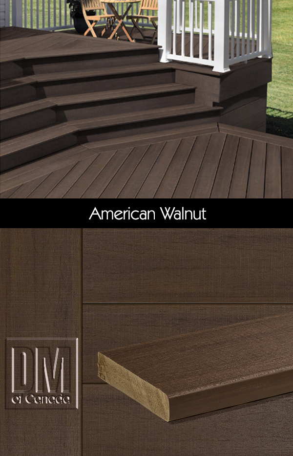 Landmark collection, board colour American Walnut